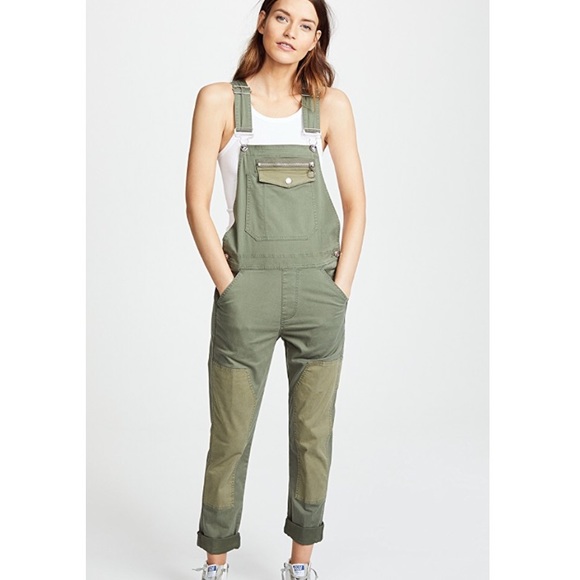 Hudson Jeans Pants - Hudson workwear olive green overalls NWT